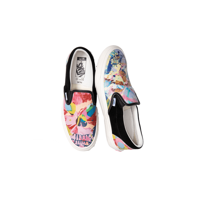Vans Classic Slip-On VLT LX Damien Hirst Skull Splatter VN0A3QXYTFY