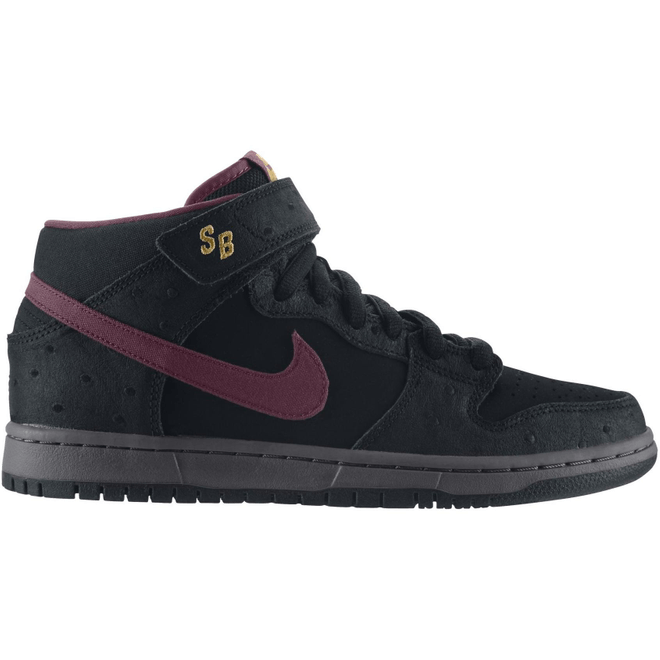 Nike Dunk SB Mid Black Ostrich Cherrywood 314383-060
