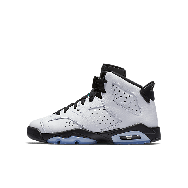 Jordan 6 Retro White Jade Black (GS) 384665-122