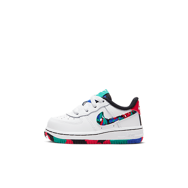 Nike Air Force 1 Low Crayon White Multi (TD) CU4635-100