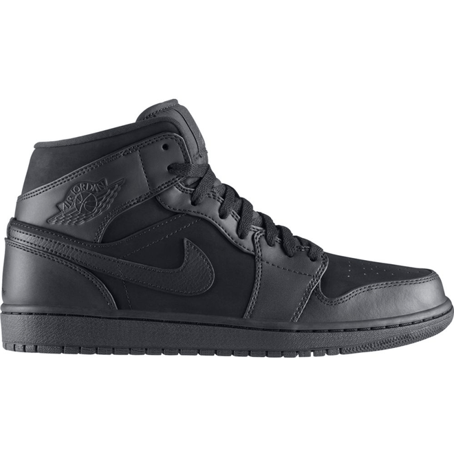 Jordan 1 Mid Triple Black (2014) 554724-011