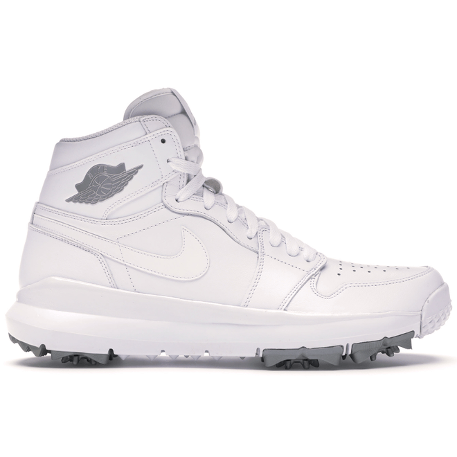 Jordan 1 Retro Golf Cleat White Metallic 917717-101