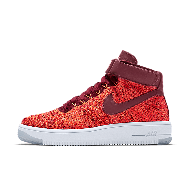 Nike Air Force 1 Flyknit Total Crimson Team Red (W) 818018-800