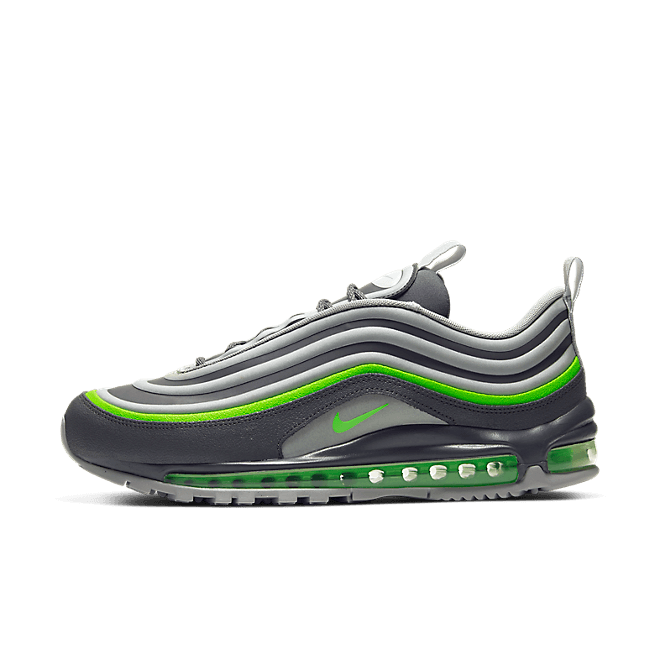 Nike Air Max 97 Utility Grey Electric Green BQ5615-002