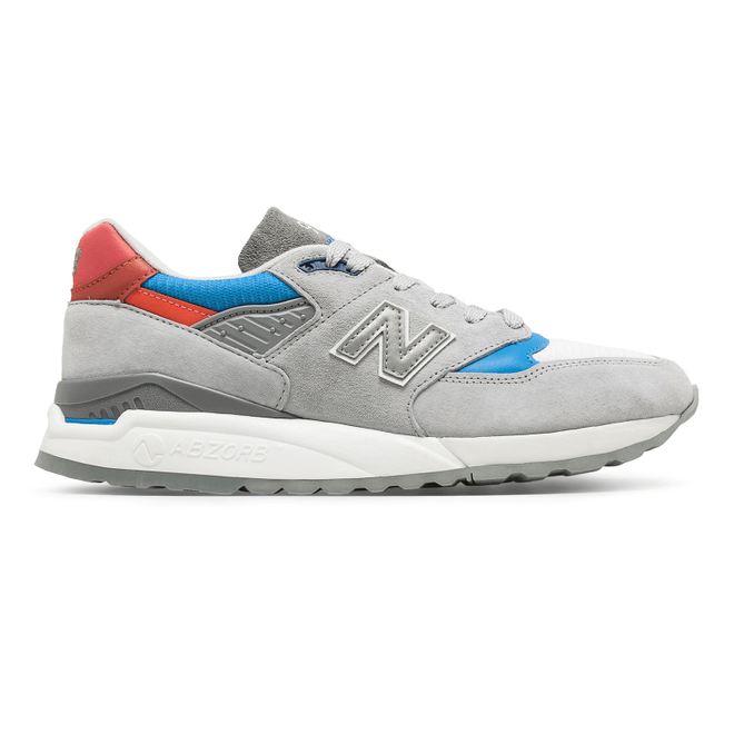 New Balance 998 Grey Light Blue Red M998CNG
