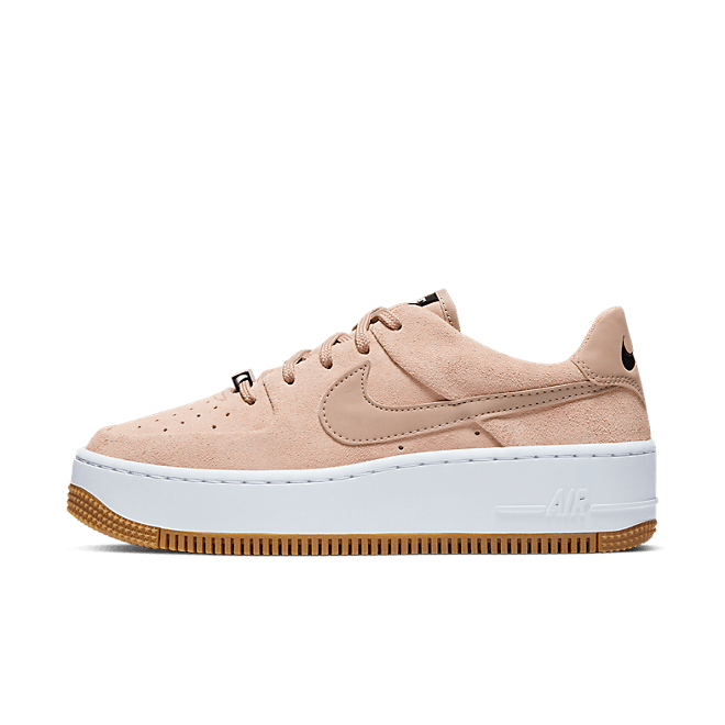 Nike Air Force Sage Low Beige Suede (W) AR5339-203