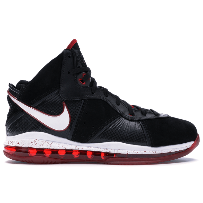 Nike LeBron 8 Black/White/Red 417098-002