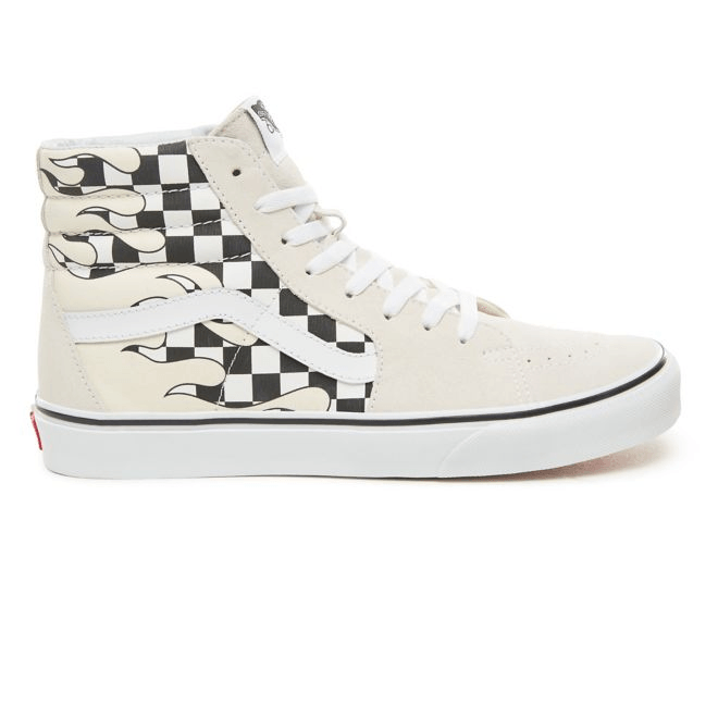 Vans Sk8-Hi Checkerboard Flame White VN0A38GERX7