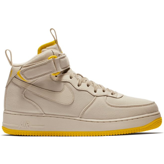 Nike Air Force 1 Mid Canvas Desert Sand Vivid Sulfur AH6770-002