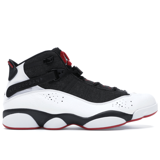 Jordan 6 Rings Black White Gym Red 322992-012