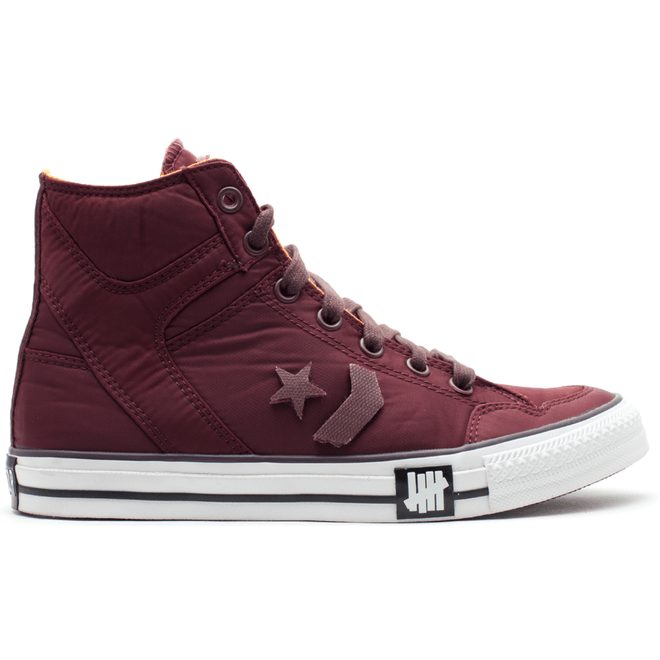 Converse Poorman Weapon Hi Undefeated Tawny Burgundy 124127