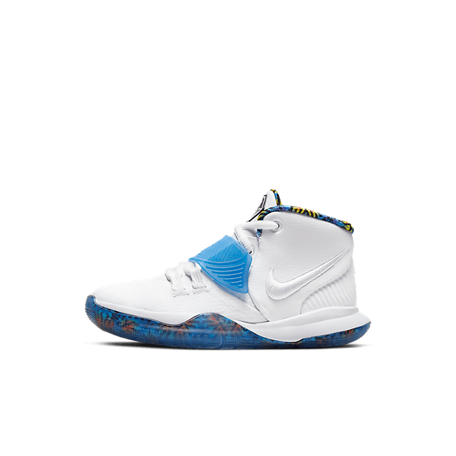 Nike Kyrie 6 White Sapphire Crimson (PS) BQ5600-146