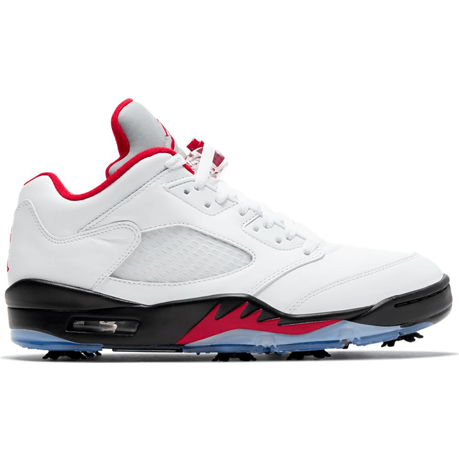 Jordan 5 Retro Low Golf Fire Red (Silver Tongue) CU4523-100