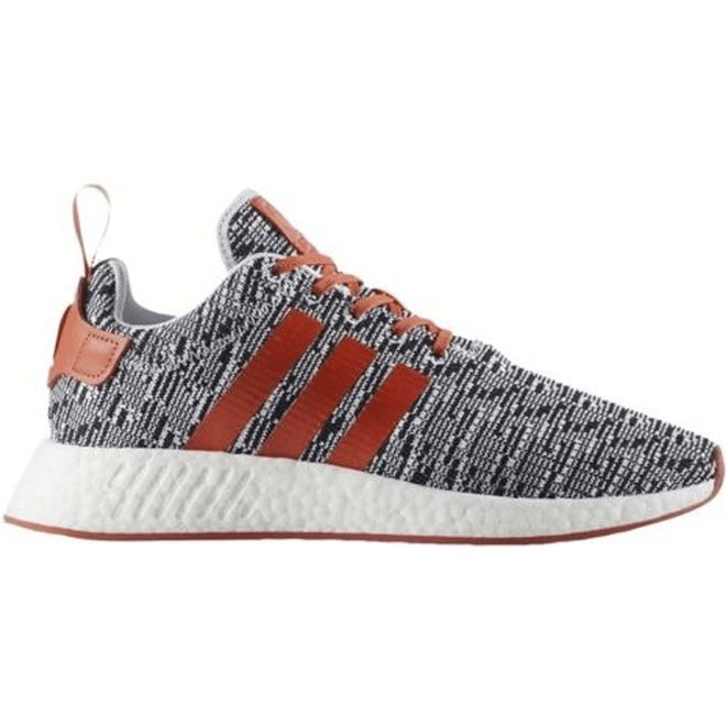 adidas NMD R2 White Grey Solar Red CQ0720