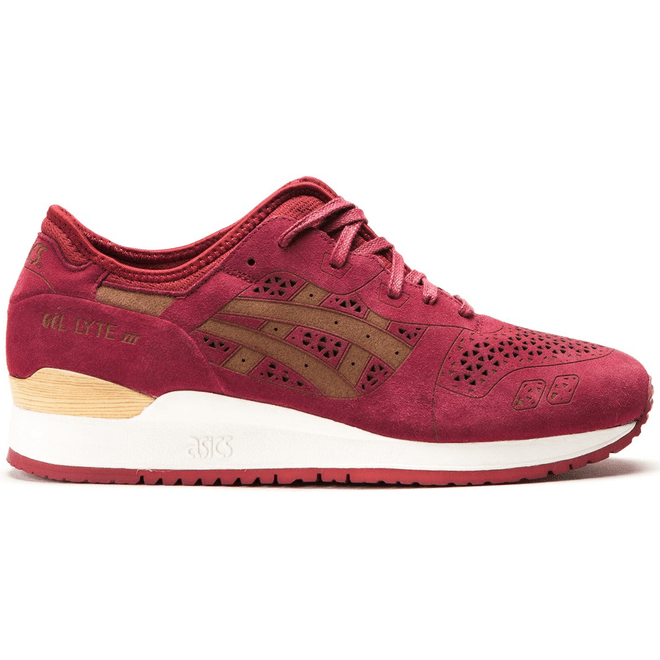 ASICS Gel-Lyte III Laser Cut (Burgundy) H5E3L-2525