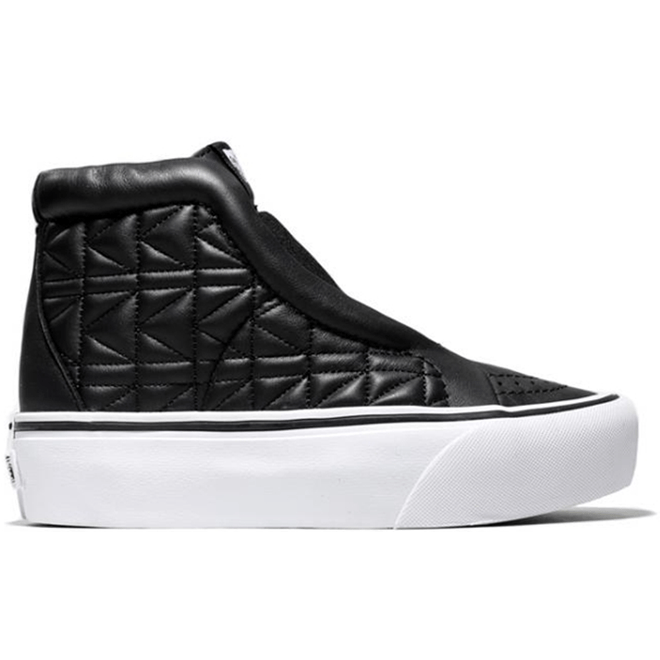 Vans Sk8-Hi Laceless Platform Karl Lagerfeld Quilt Black VN0A3DQ7OEL