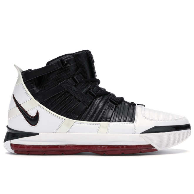 Nike Zoom LeBron III White/Black-Varsity Crimson 312147-101