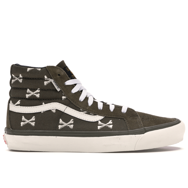 Vans Sk8-Hi WTAPS Olive Crossbones VN0003T0KBD