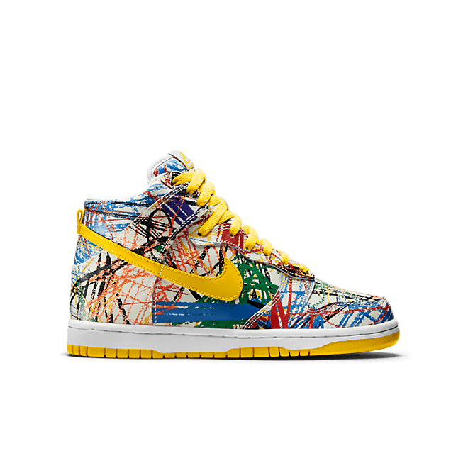 Nike Dunk High Scribble (GS) 728443-100