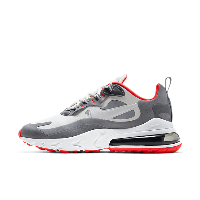Nike Air Max 270 React Smoke Grey Red CT1264-100