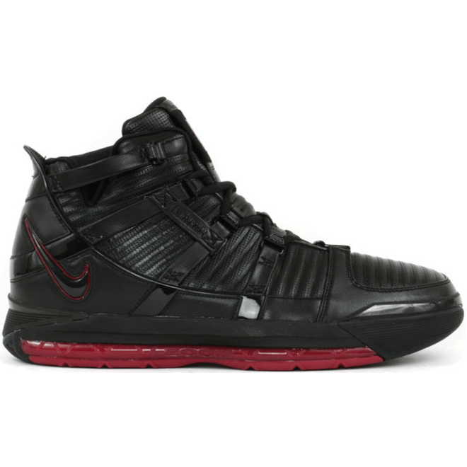 Nike LeBron 3 Black Crimson 312147-004