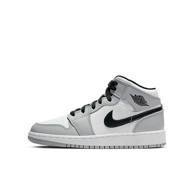 Jordan 1 Mid Light Smoke Grey (GS) 554725-092