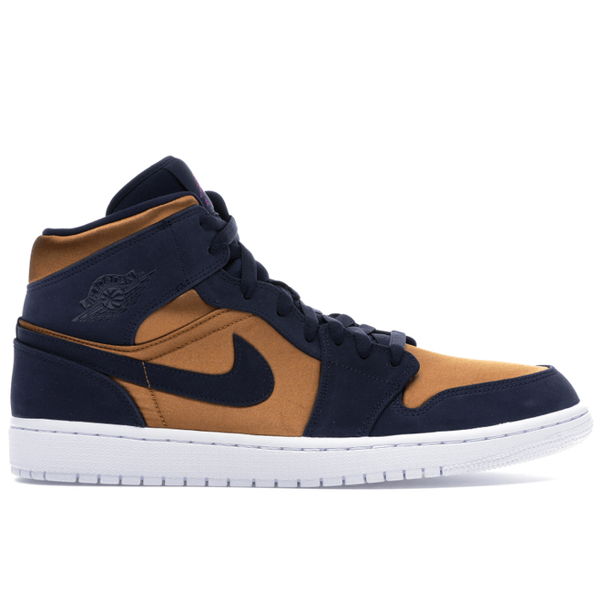 Jordan 1 Mid Obsidian Desert Ochre 852542-401
