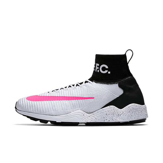 Nike Mercurial Flyknit FC White Black Pink Blast 852616-100