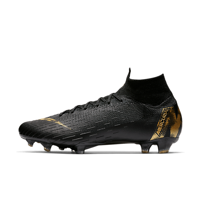 Nike Mercurial Superfly 6 Elite FG Black Metallic Gold AH7365-077