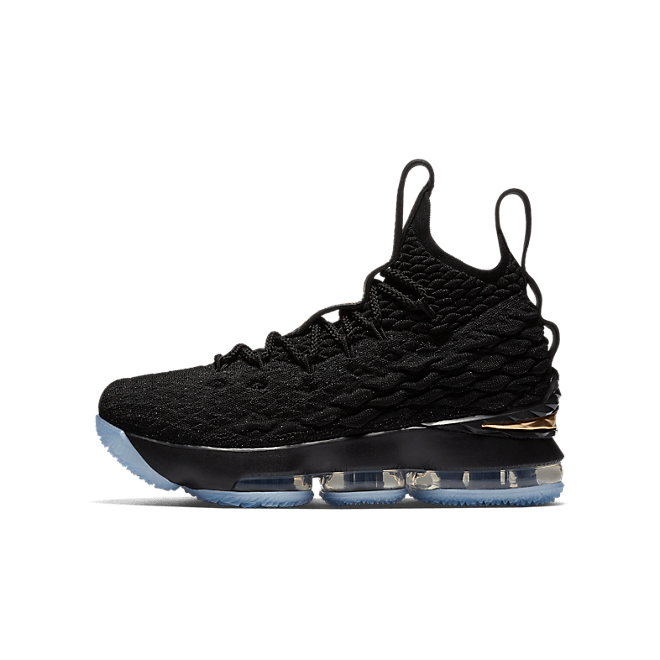 Nike LeBron 15 Black Metallic Gold (GS) 922811-006