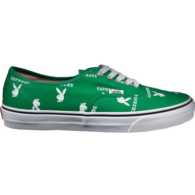 Vans Authentic Supreme x Playboy Green VN-OQODD7N