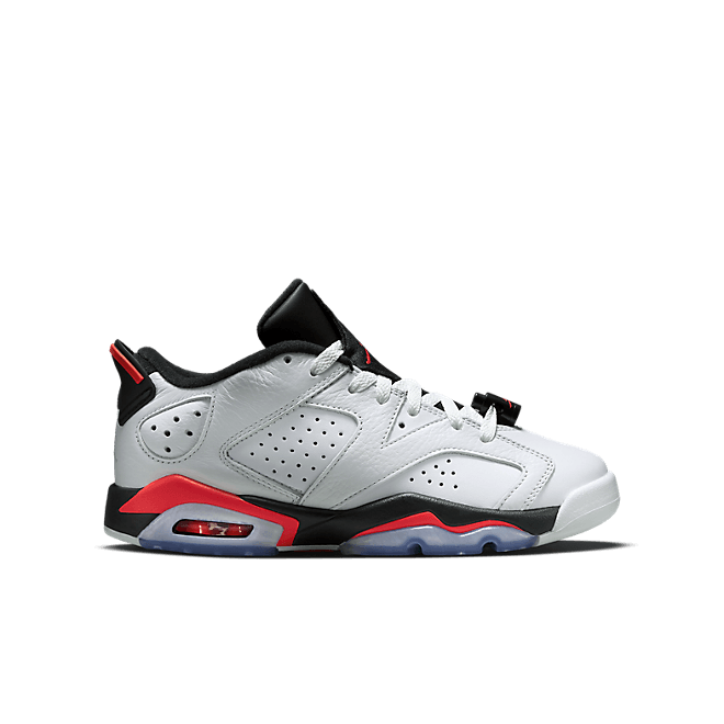 Jordan 6 Retro Low White Infrared 23 Black (GS) 768881-123