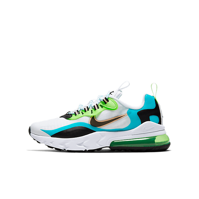 Nike Air Max 270 React Oracle Aqua Ghost Green (GS) CJ4060-300