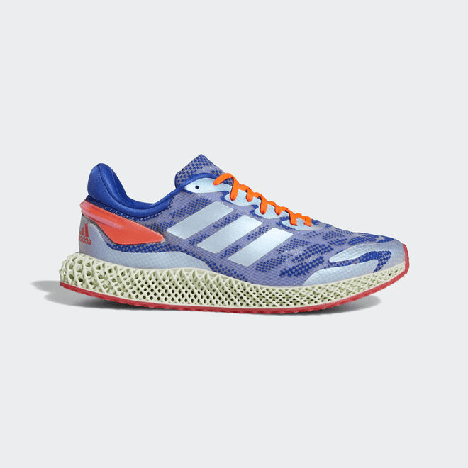 adidas 4D Run 1.0 Glory Blue Solar Red FW1231