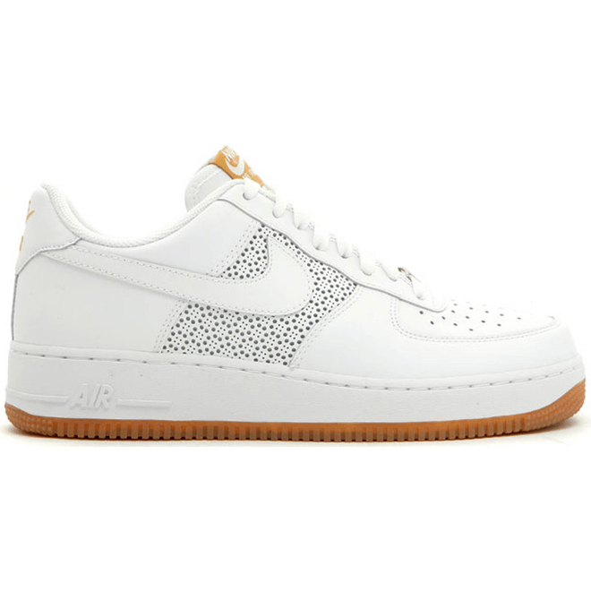 Nike Air Force 1 Low Perforated Sidepanels White Gum 315122-992