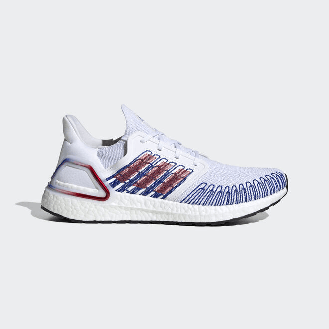 adidas Ultra Boost 20 Scarlet Royal Blue EG0712