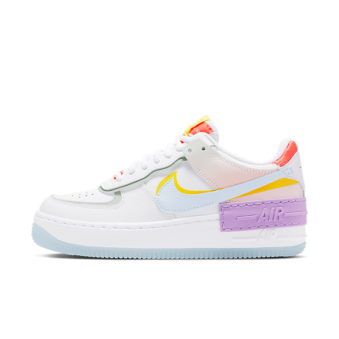 Nike Air Force 1 Shadow White Hydrogen Blue Purple (W) CW2630-141