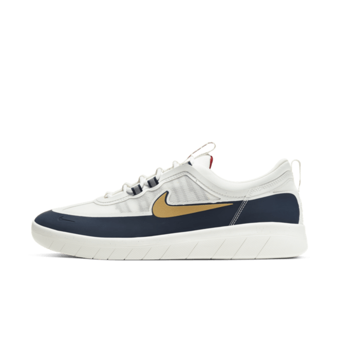 Nike SB Nyjah Free 2 'White/Obsidian' BV2078-400