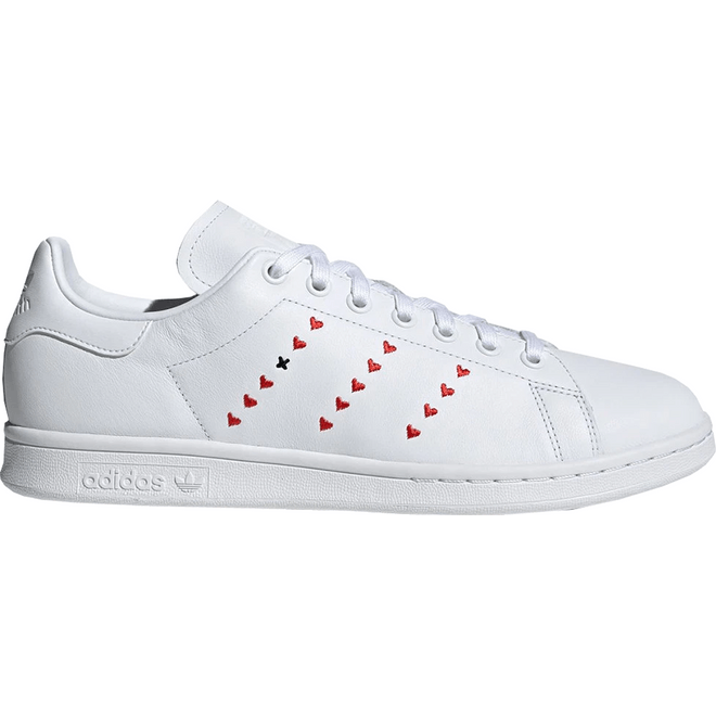 adidas Stan Smith Heart Stripe Red EG5811