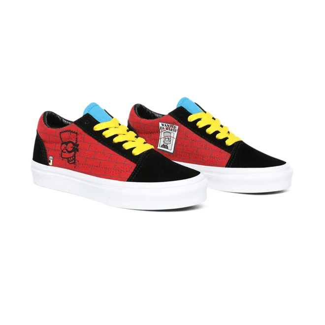 Vans Old Skool The Simpsons El Barto Velcro VN0A4BUU17A