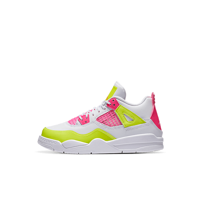 Jordan 4 Retro White Lemon Pink (PS) CV7809-100