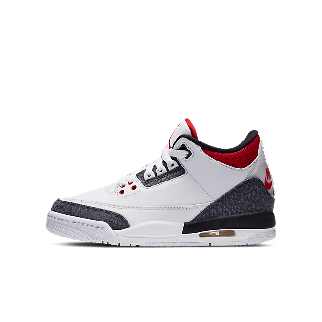 Jordan 3 Retro SE Fire Red Denim (GS) CZ6634-100