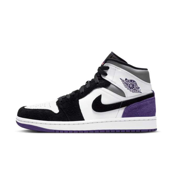 Air Jordan 1 Mid Suede 'Court Purple' 852542-105