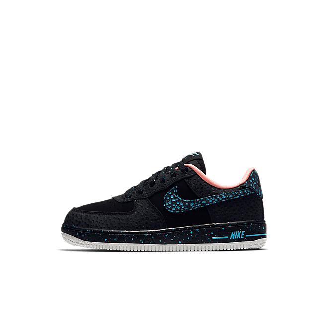 Nike Air Force 1 Low Safari Black Lagoon Crimson Pulse (GS) AJ4675-002
