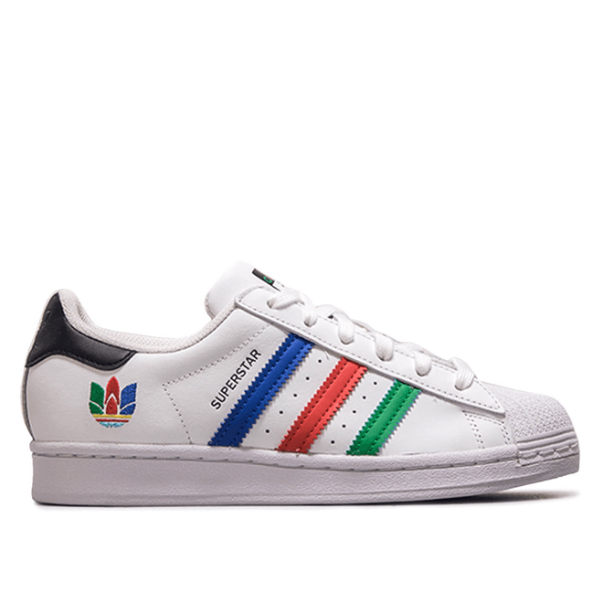 Unisex Sneaker Superstar FU9521 White Green Black FU9521