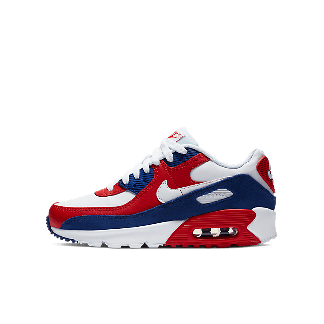 Nike Air Max 90 Deep Royal University Red (GS) DA9022-100