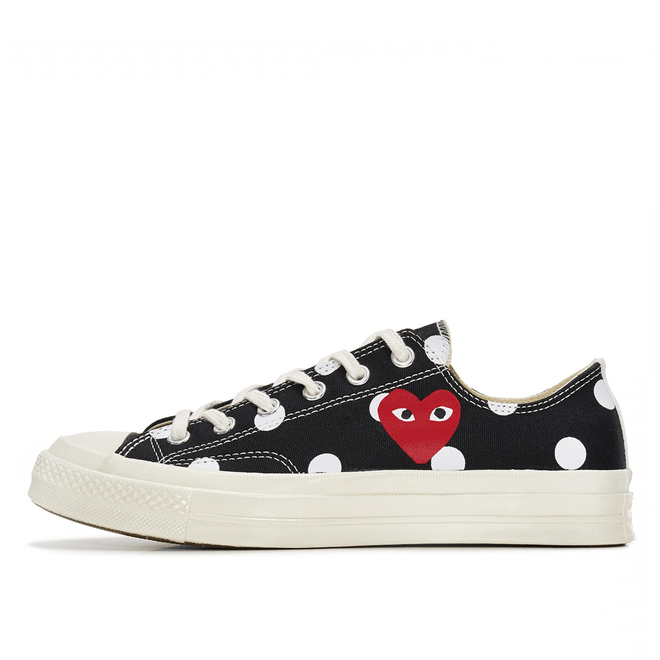 Chuck Taylor All-Star 70s Ox Comme des Garcons CDG Polka Dot Black 505-655263
