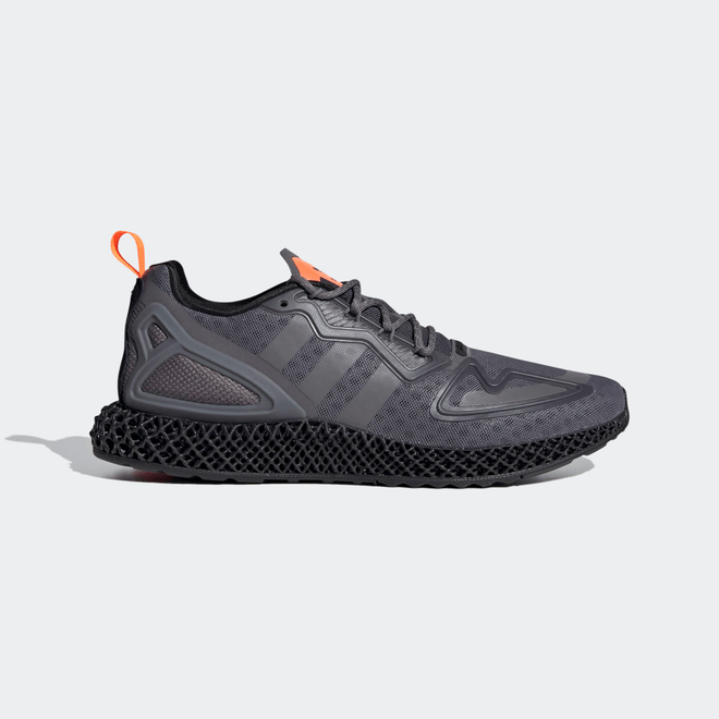 adidas ZX 2K 4D Grey Four Solar Orange FY9089