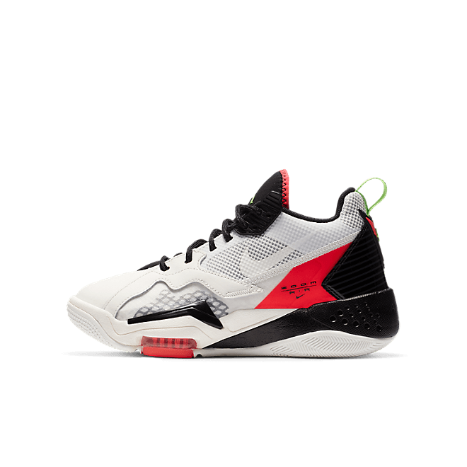 Jordan Zoom '92 GS Sail/ Black-Flash Crimson-Electric Green CN9138-100