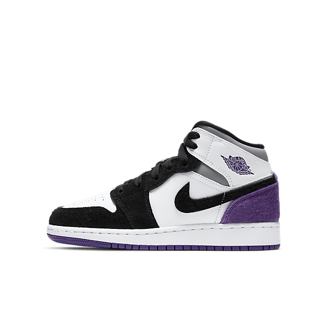 Air Jordan 1 Mid SE Purple (GS) (2020) BQ6931-105